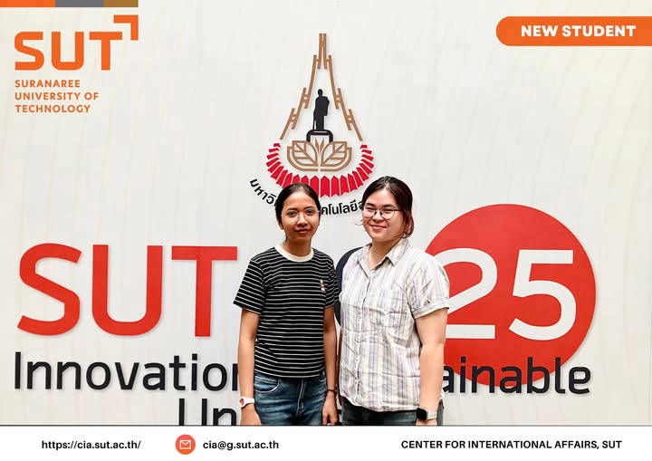 New students of Trimester 1 Academic Year 2025 Master Degree Program in Biochemistry and Biochemical Technology, Institute of Science  [M68] MS. PHEARIN CHENG  [M68] MS. ELISABETH IVANA