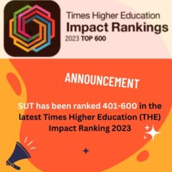 Sustainable Success for SUT in the latest THE Impact Rankings