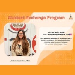 UC Student Embarks on Exchange Program and Internship at SUT