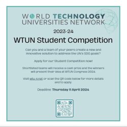 WTUN Student Competition 2024, Deadline: April 11, 2024