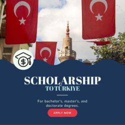 Government of the Republic of Türkiye Scholarships, for bachelor’s to doctorate degree, applications close on 20 February 2024.
