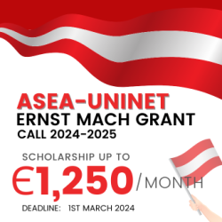 Final Call! : Ernst Mach Grant (call 2024/2025) – ASEA-UNINET, Deadline: March 1, 2024