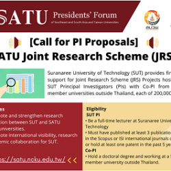 SATU Joint Research Scheme (JRS)