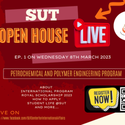 SUT Open House Live,  starting on March 8th, 2023