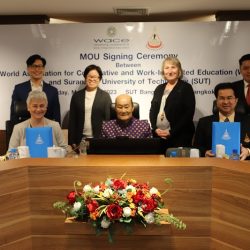 SUT and WACE Sign MOU to Advance Cooperative and Work-Integrated Education, March 13, 2023
