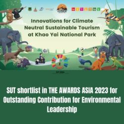 SUT shortlist in THE AWARDS ASIA 2023 for Outstanding Contribution for Environmental Leadership