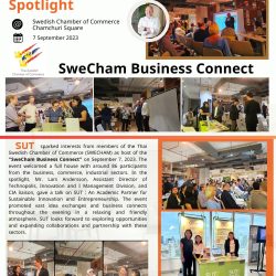 SUT joined SweCham Business Connect, September 7, 2023