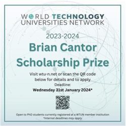 WTUN Brian Cantor Scholarship Prize 2023-2024, Deadline: January 31, 2024