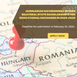 Hungarian Government Offers Bilateral State Scholarships for Educational Exchange in 2024-2025, Deadline: February 2, 2024