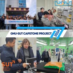 SUT Engineering Students Participated in the GNU-SUT Capstone Project 2024, January 15-21, 2024