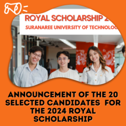 Announcement of the 20 Selected candidates for the 2024 Royal Scholarship