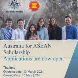 Australia for ASEAN Scholarships Now Open for Applications, Deadline: May 15, 2024