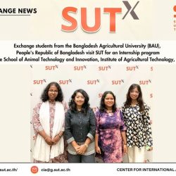 BAU Exchange Students Begin Internship at SUT’s School of Animal Technology