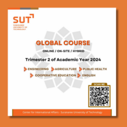 SUT Global Course Trimester 2 of Academic Year 2024, Deadline: October 15th, 2024