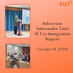 Indonesian Ambassador Visits SUT to Immigration Support