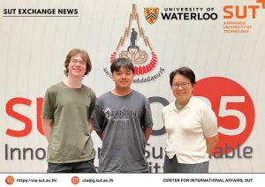 University of Waterloo Students Join SUT International Cooperative Education Program