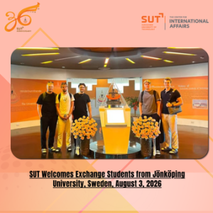 SUT Welcomes Exchange Students from Jönköping University, Sweden, August 3, 2026
